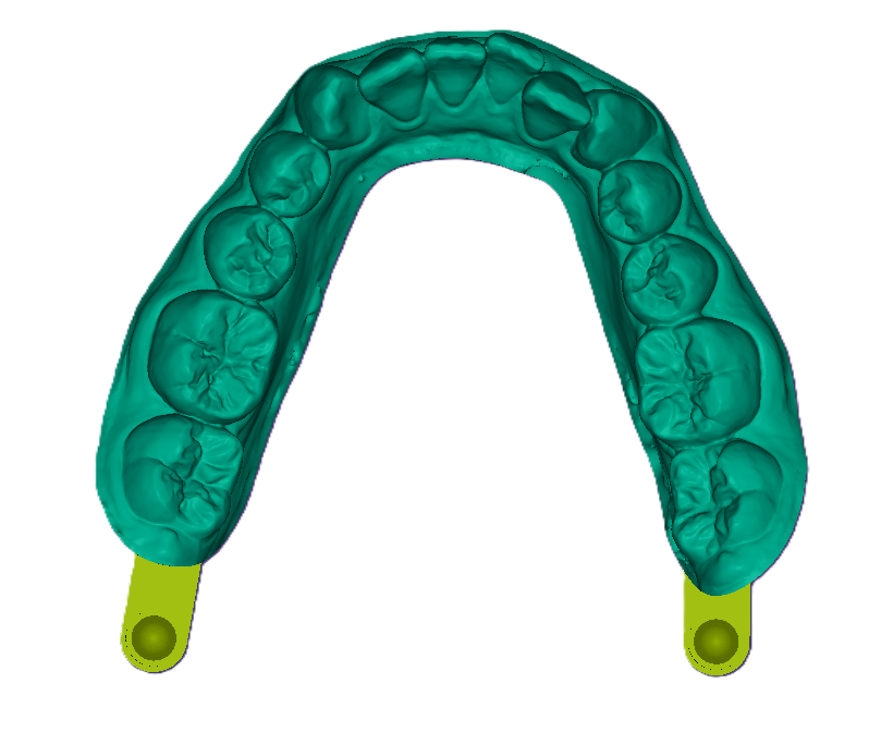 3D Study Model W/ Attachment (42mm)